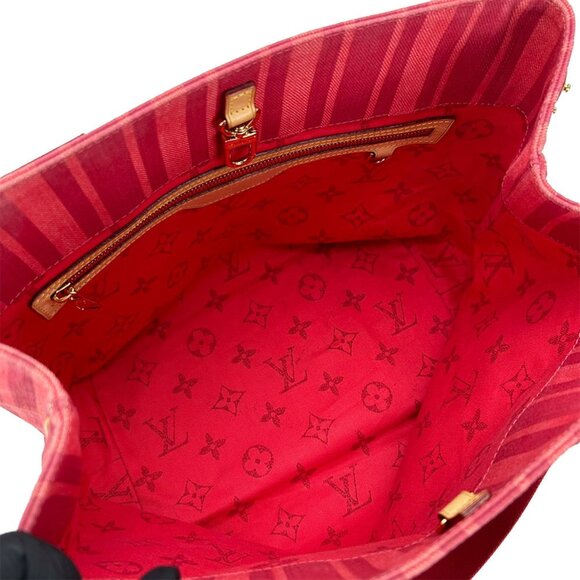 LOUIS VUITTON Red Tote Bag - Picture 2 of 8